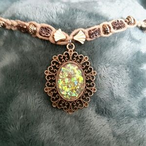 Handmade hemp necklace
